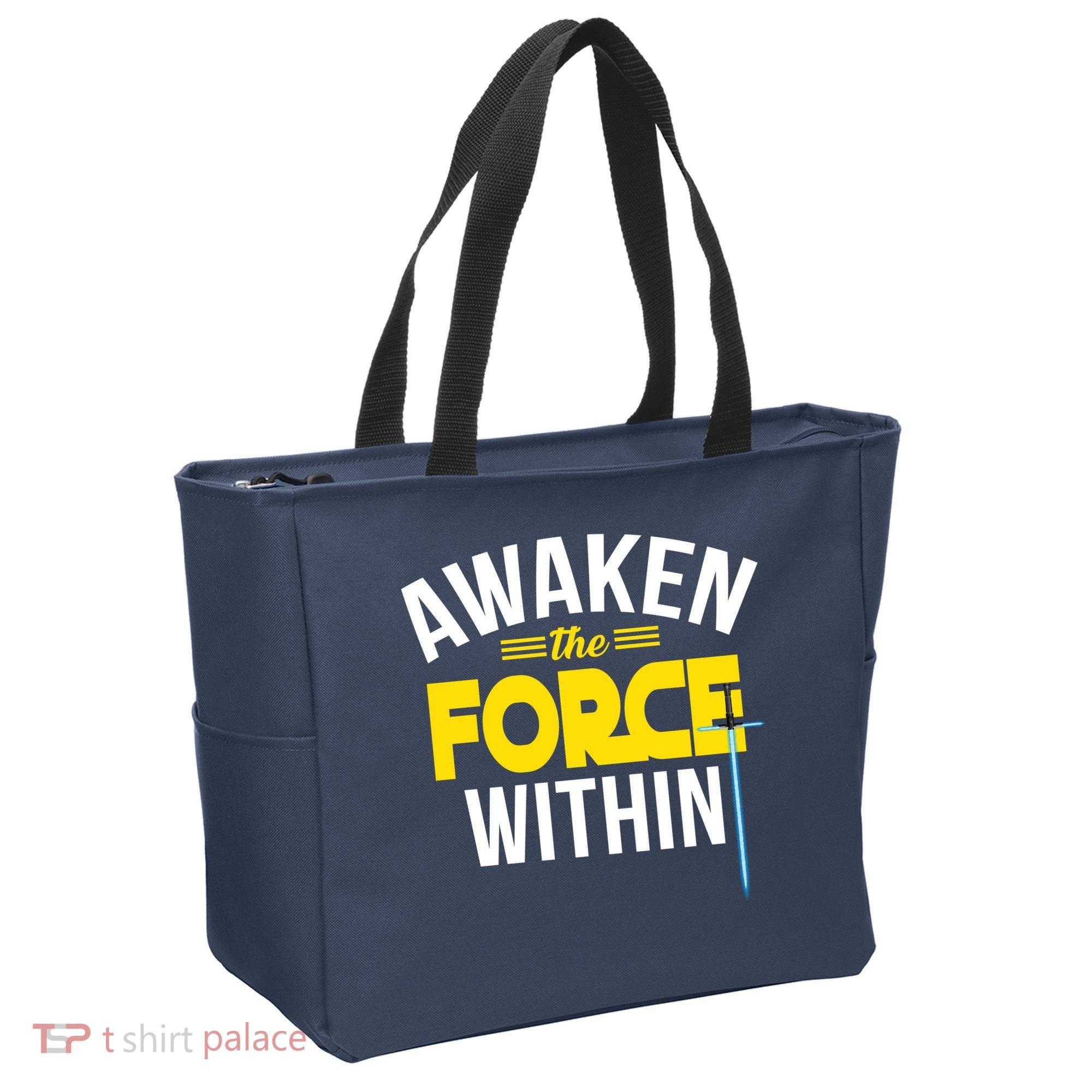 Awaken The Force Within Christian Tote Bag