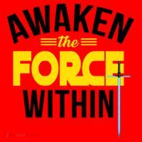 Awaken The Force Within Christian Santa Hat thumb 1