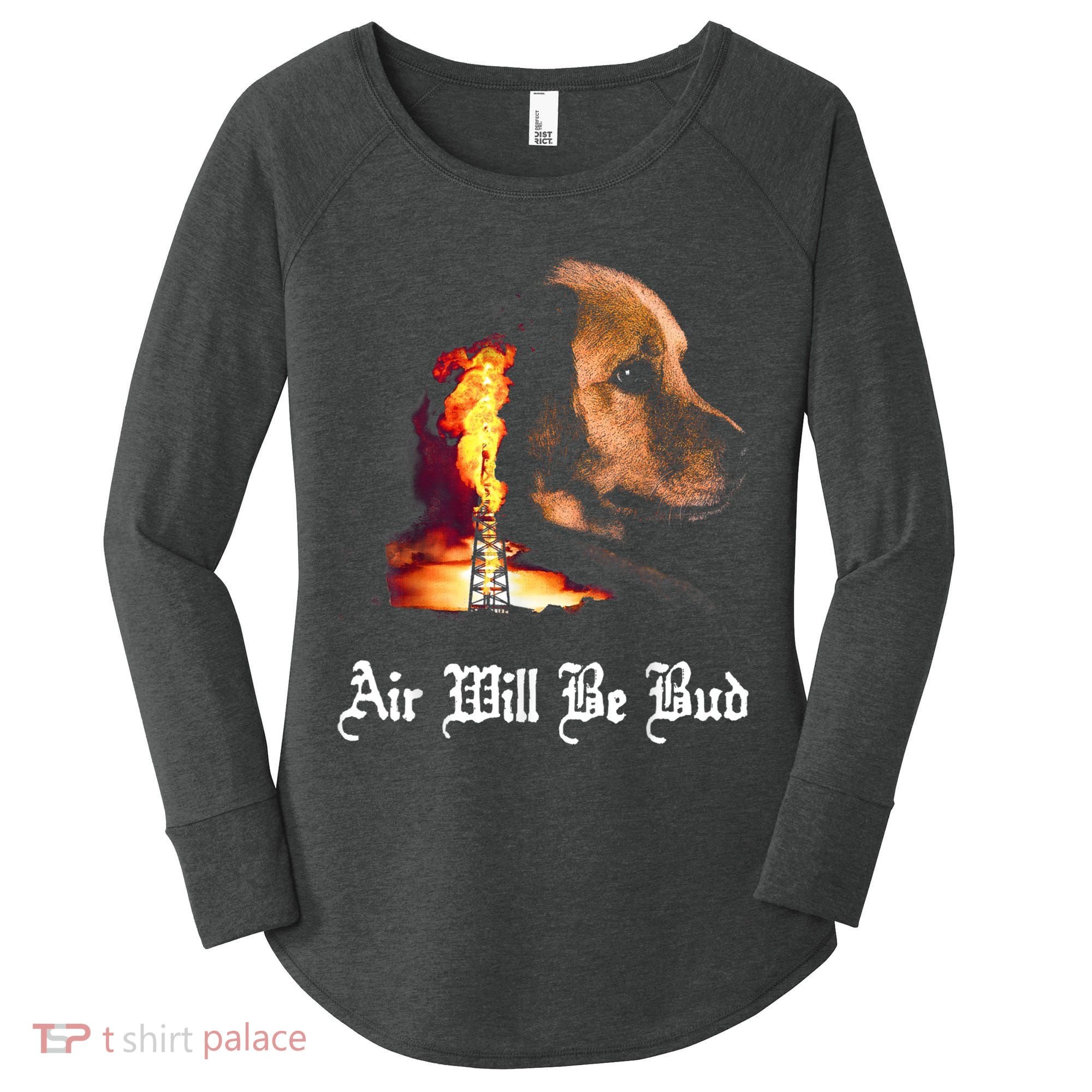 Air Will Be Blud Women's Perfect Tri Tunic Long Sleeve Shirt