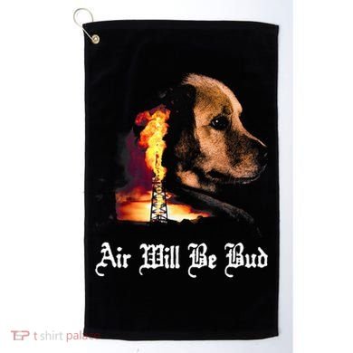Air Will Be Blud Golf Towel