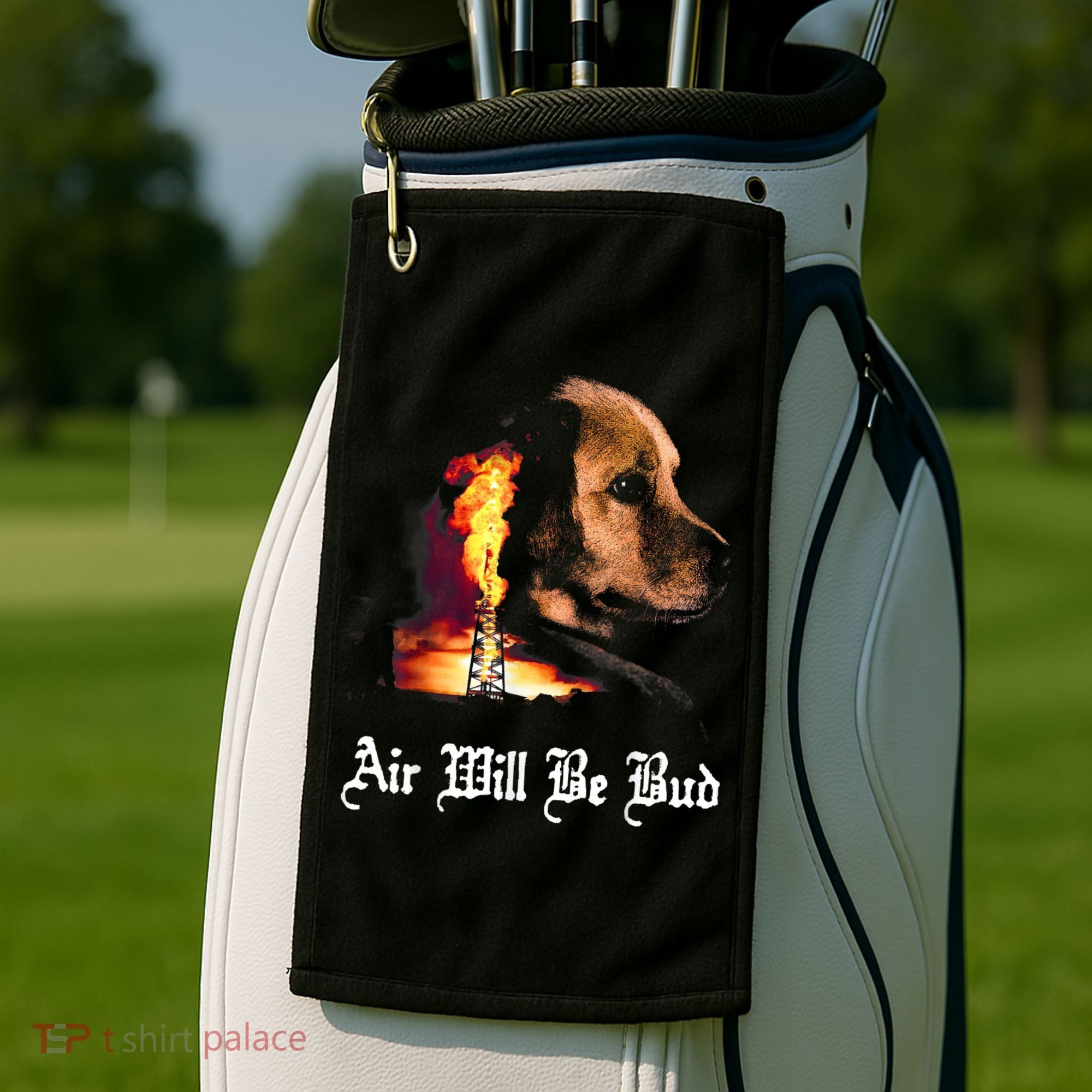 Air Will Be Blud Golf Towel