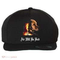 Air Will Be Blud Wool Snapback Cap thumb 0
