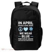 April Wear Blue Child Abuse Prevention Child Abuse Backpack thumb 0