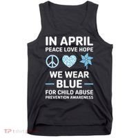 April Wear Blue Child Abuse Prevention Child Abuse Tank Top thumb 0