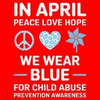 April Wear Blue Child Abuse Prevention Child Abuse Santa Hat thumb 1