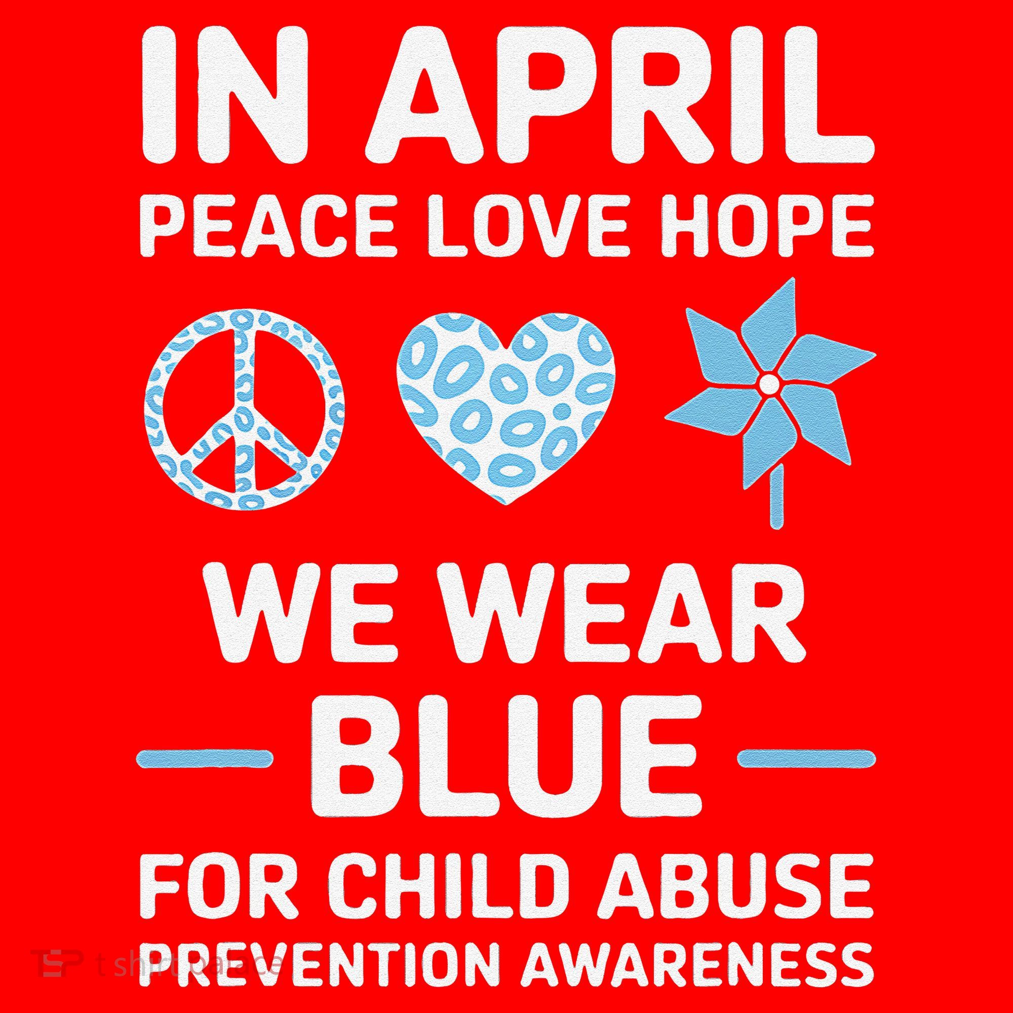 April Wear Blue Child Abuse Prevention Child Abuse Santa Hat