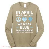 April Wear Blue Child Abuse Prevention Child Abuse Long Sleeve Shirt thumb 0