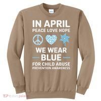 April Wear Blue Child Abuse Prevention Child Abuse Sweatshirt thumb 0