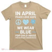 April Wear Blue Child Abuse Prevention Child Abuse T-Shirt thumb 0