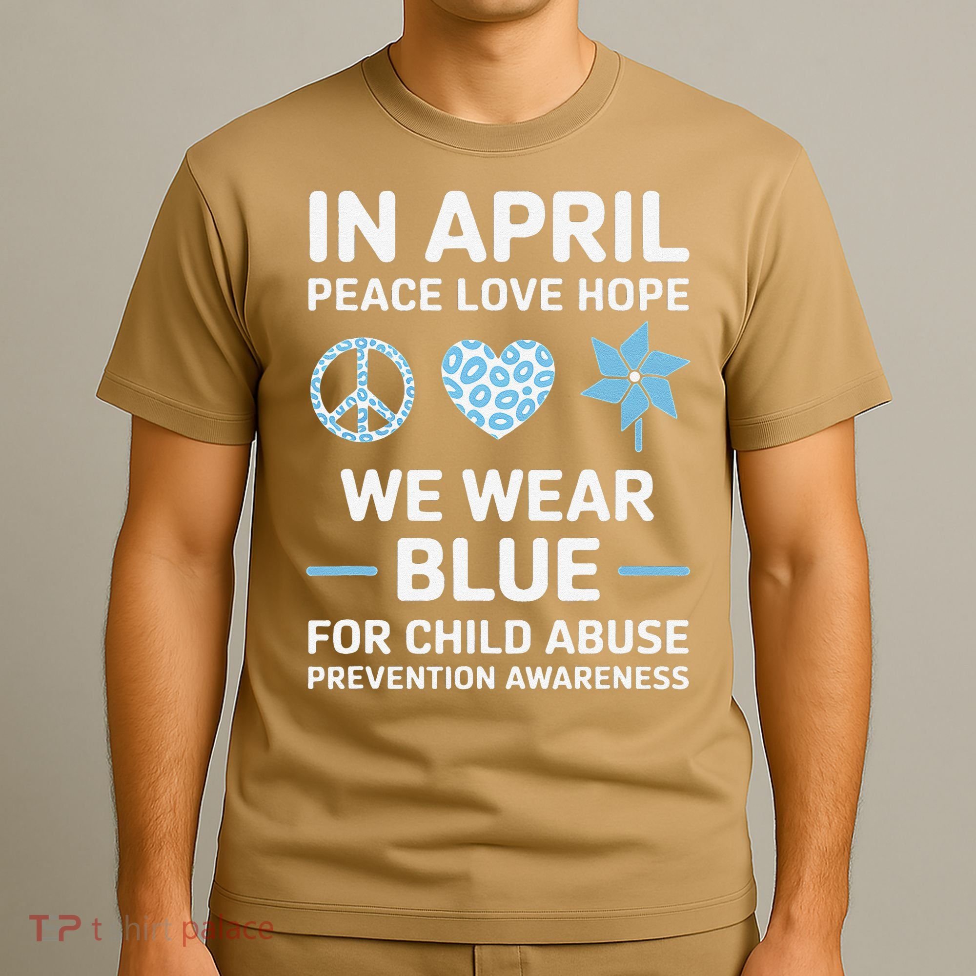 April Wear Blue Child Abuse Prevention Child Abuse T-Shirt