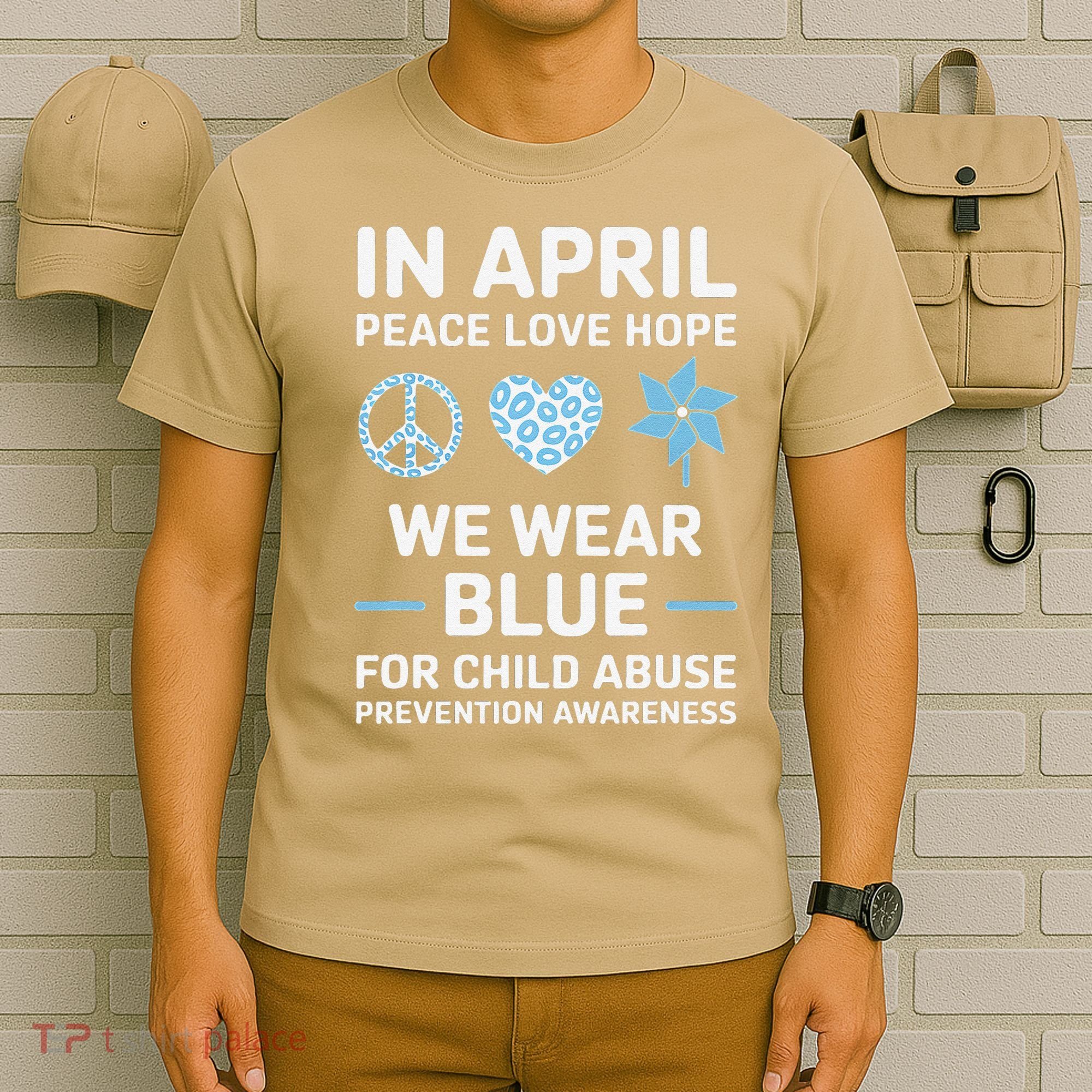 April Wear Blue Child Abuse Prevention Child Abuse T-Shirt