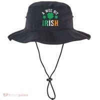 A Wee Bit Irish Saint Patrick's Day Ireland Flag Shamrock Bucket Hat thumb 0