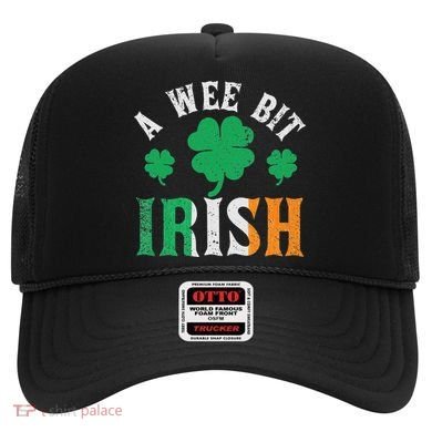 A Wee Bit Irish Saint Patrick's Day Ireland Flag Shamrock Hat