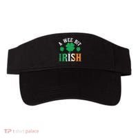 A Wee Bit Irish Saint Patrick's Day Ireland Flag Shamrock Visor thumb 0