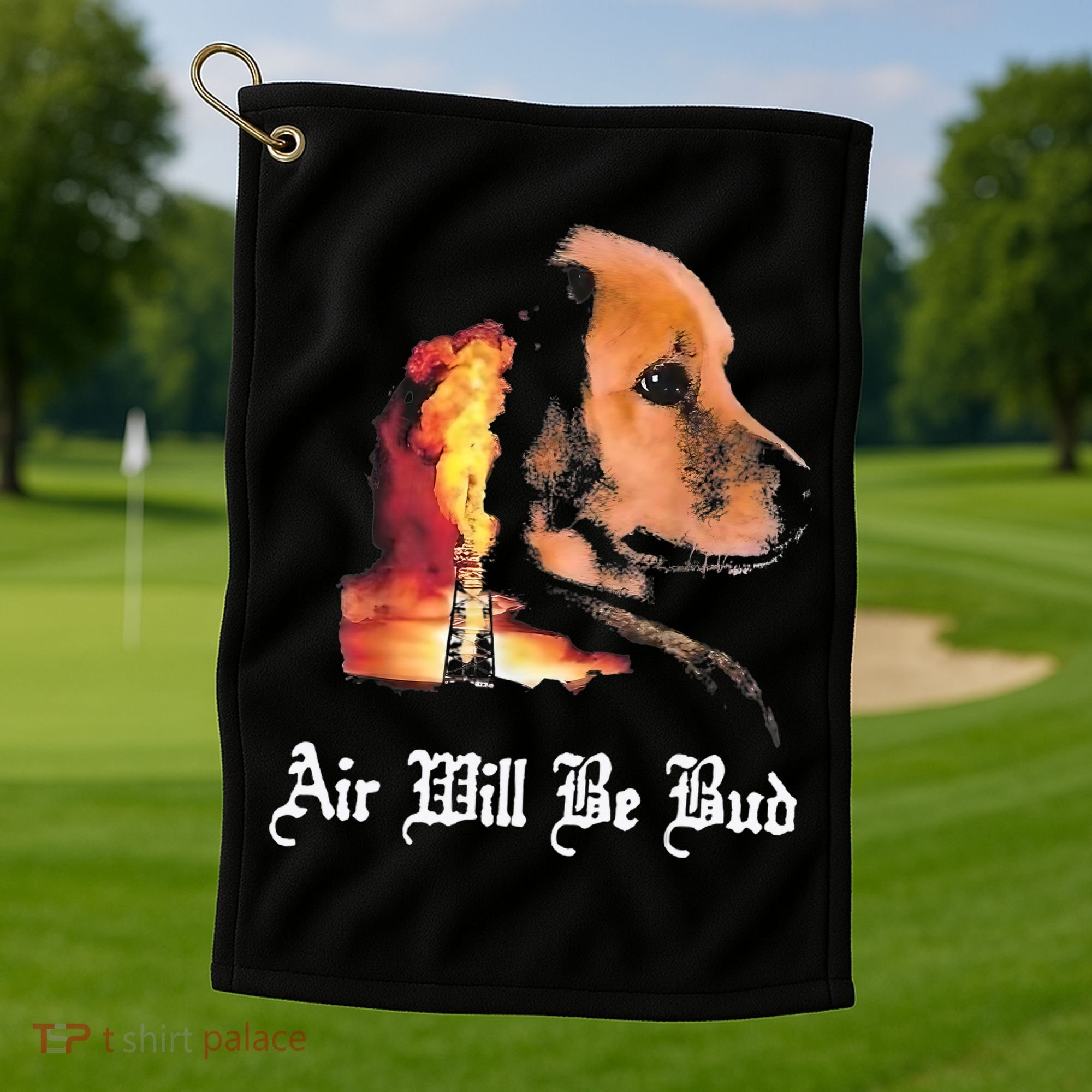 Air Will Be Bud  Golf Towel