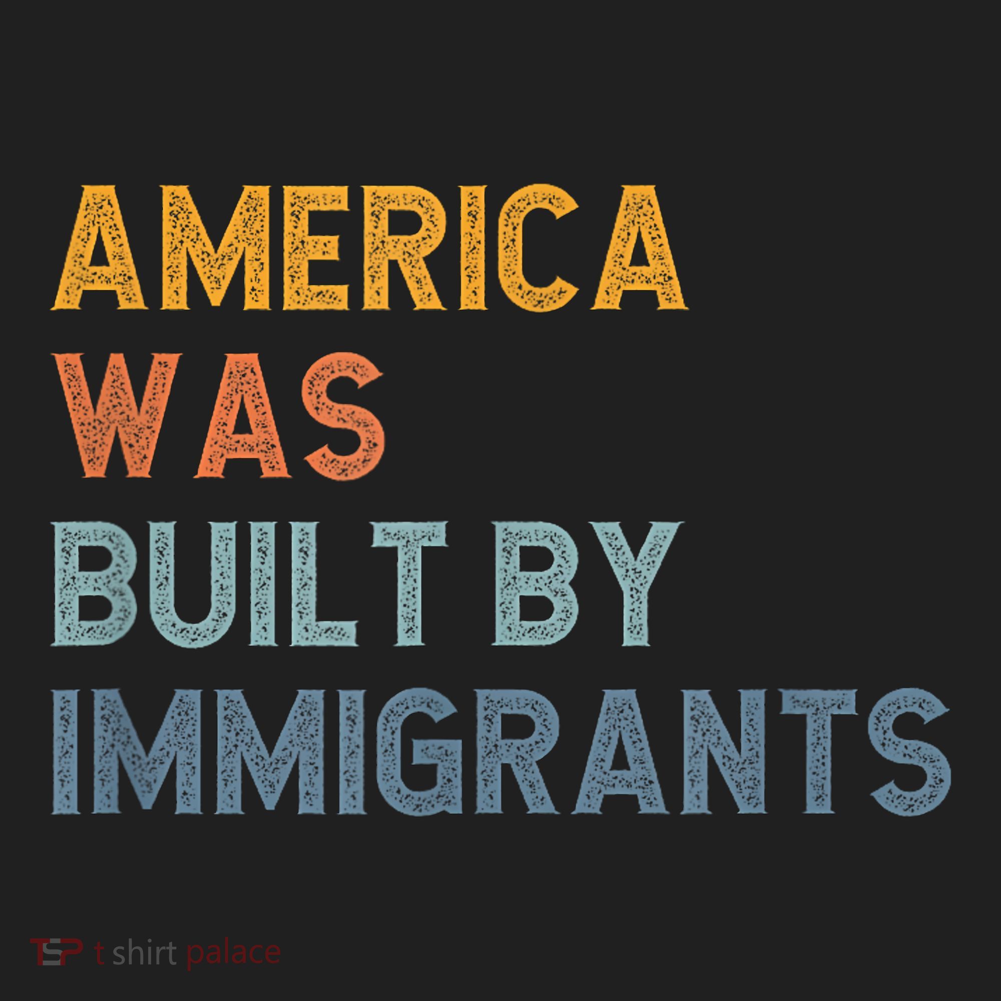 America Was Built By Immigrants Support Refugee Rights Women's Sweatshirt
