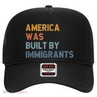 America Was Built By Immigrants Support Refugee Rights Hat thumb 0