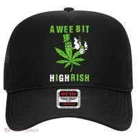 A Wee Bit Highrish Funny 420 Weed St Patricks Day Hat thumb 0