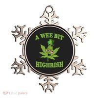 A Wee Bit Highrish Funny 420 Weed Marijuana St Patricks Day Ornament thumb 0