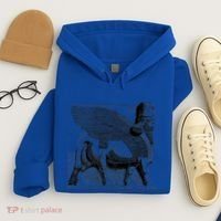 Assyrian Winged Bull Lamassu Iraq Iran Souvenir Cool Gift Hoodie thumb 4