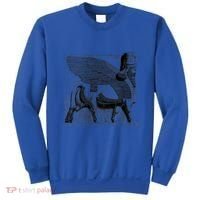 Assyrian Winged Bull Lamassu Iraq Iran Souvenir Cool Gift Sweatshirt thumb 0