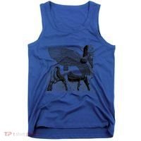 Assyrian Winged Bull Lamassu Iraq Iran Souvenir Cool Gift Tank Top thumb 0