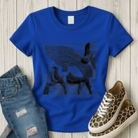 Assyrian Winged Bull Lamassu Iraq Iran Souvenir Cool Gift Women's T-Shirt thumb 3