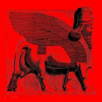 Assyrian Winged Bull Lamassu Iraq Iran Souvenir Cool Gift Santa Hat thumb 1
