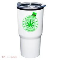A Wee Bit Highrish Funny 420 Weed Marijuana St Patricks Day Vneck Tumbler thumb 0