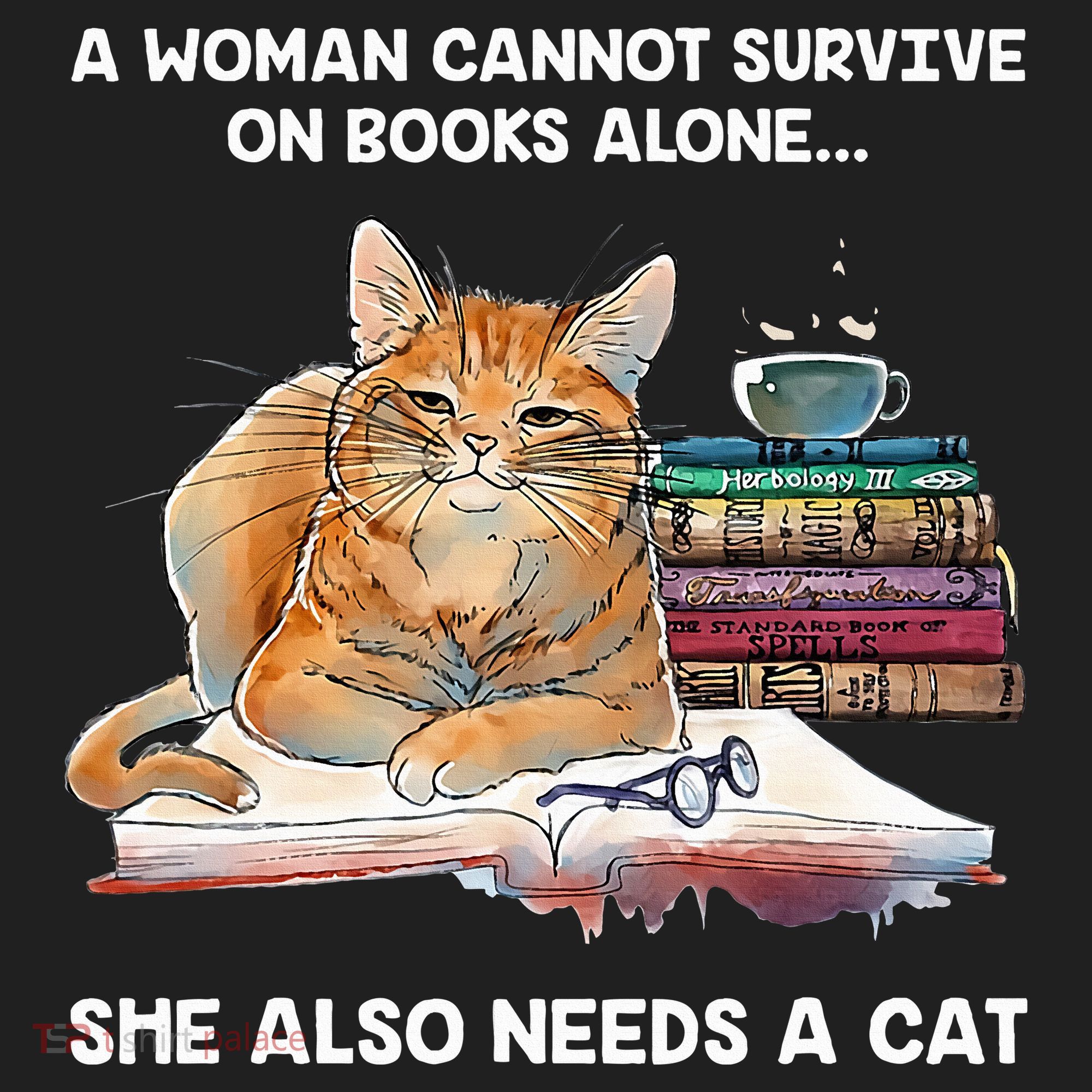 A Woman Cannot Survive On Books Alone She Also Needs A Cat Beanie