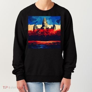 Angkor Wat Cambodia Explore Ancient Temples Women's Sweatshirt