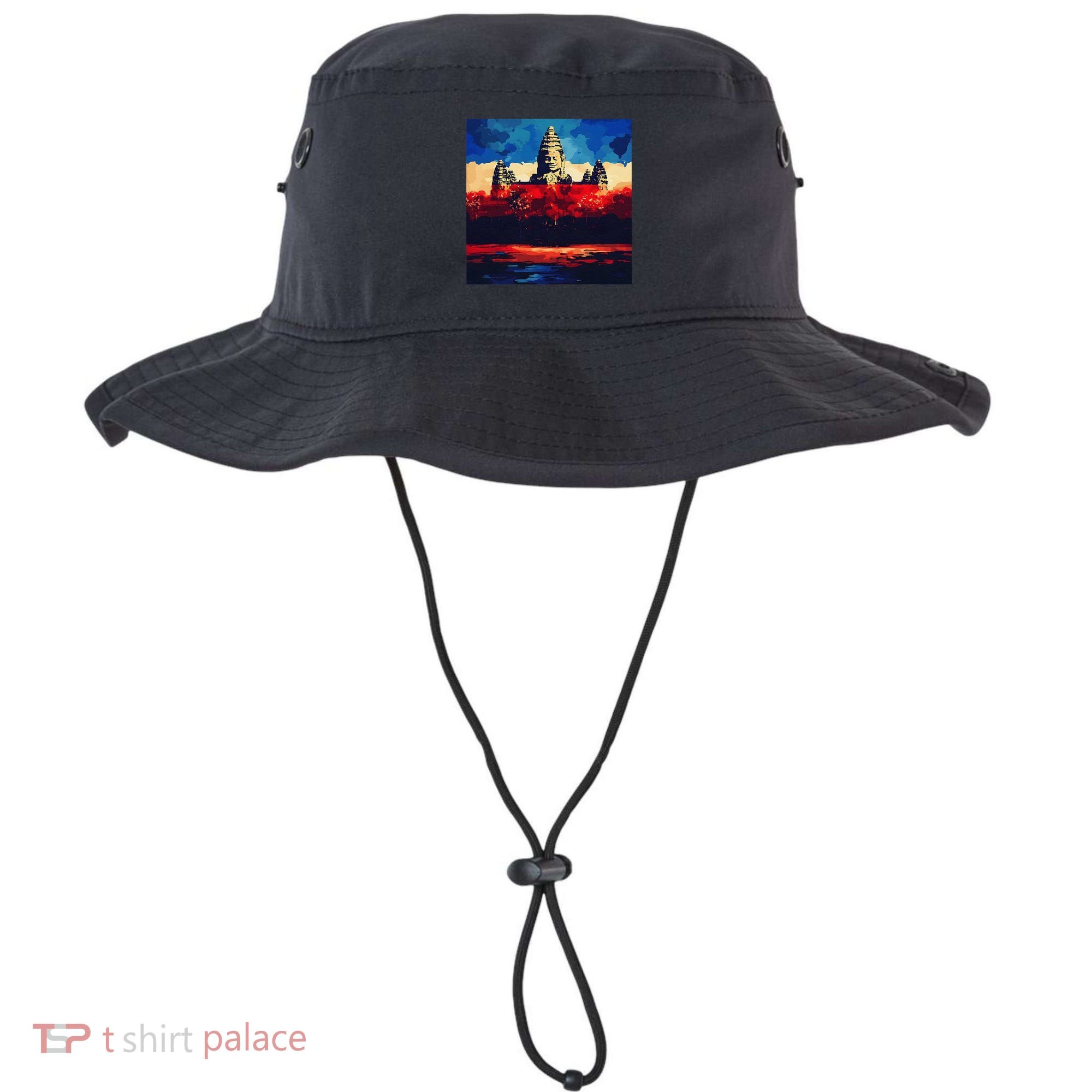 Angkor Wat Cambodia Explore Ancient Temples Bucket Hat