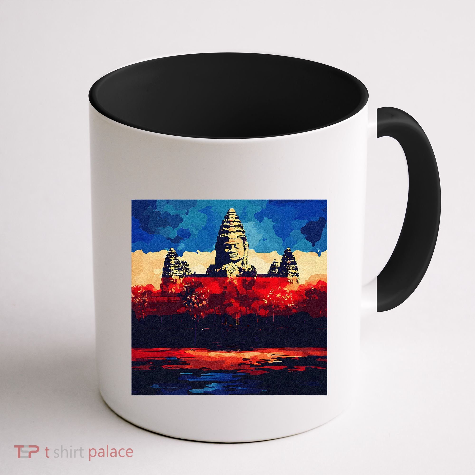 Angkor Wat Cambodia Explore Ancient Temples Coffee Mug