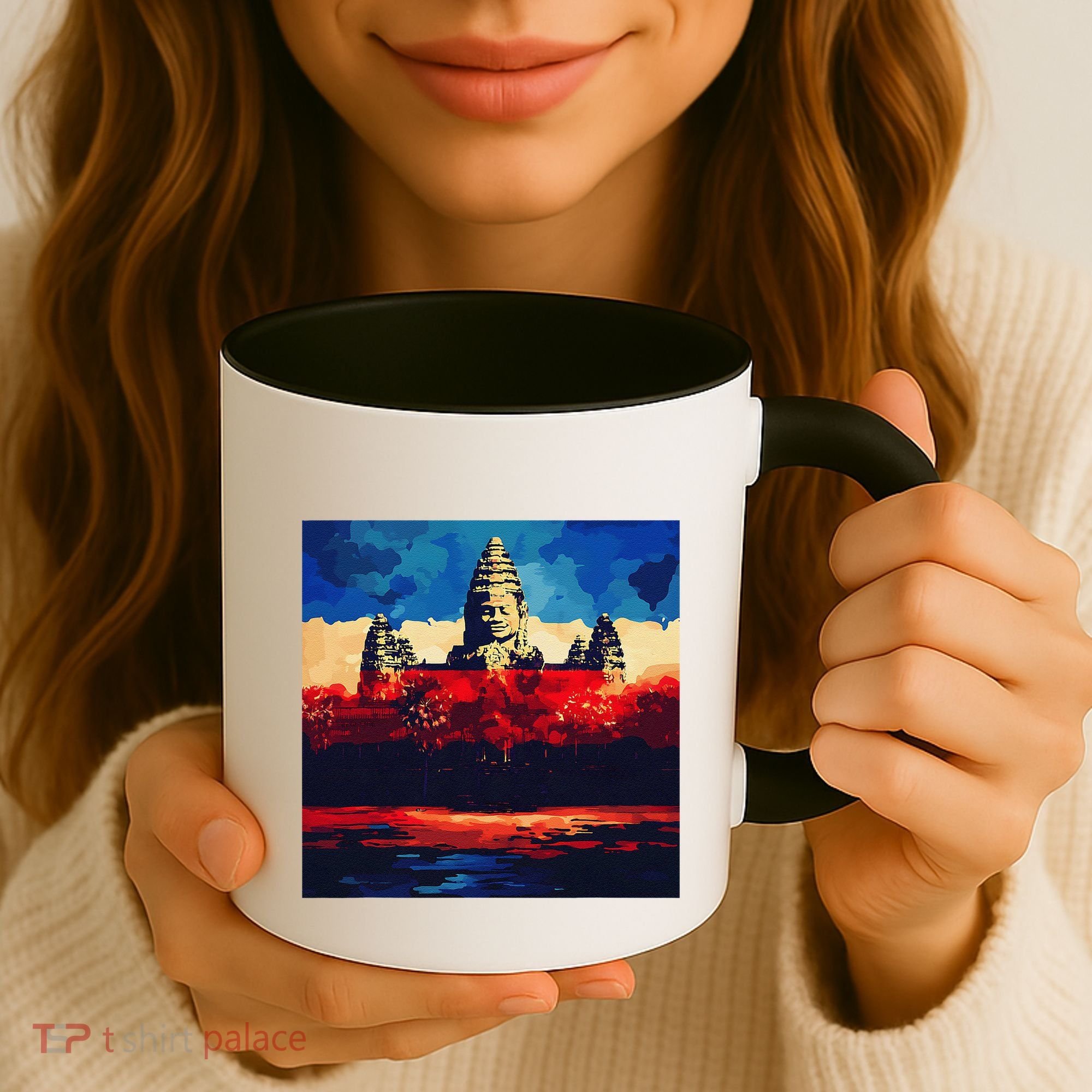 Angkor Wat Cambodia Explore Ancient Temples Coffee Mug