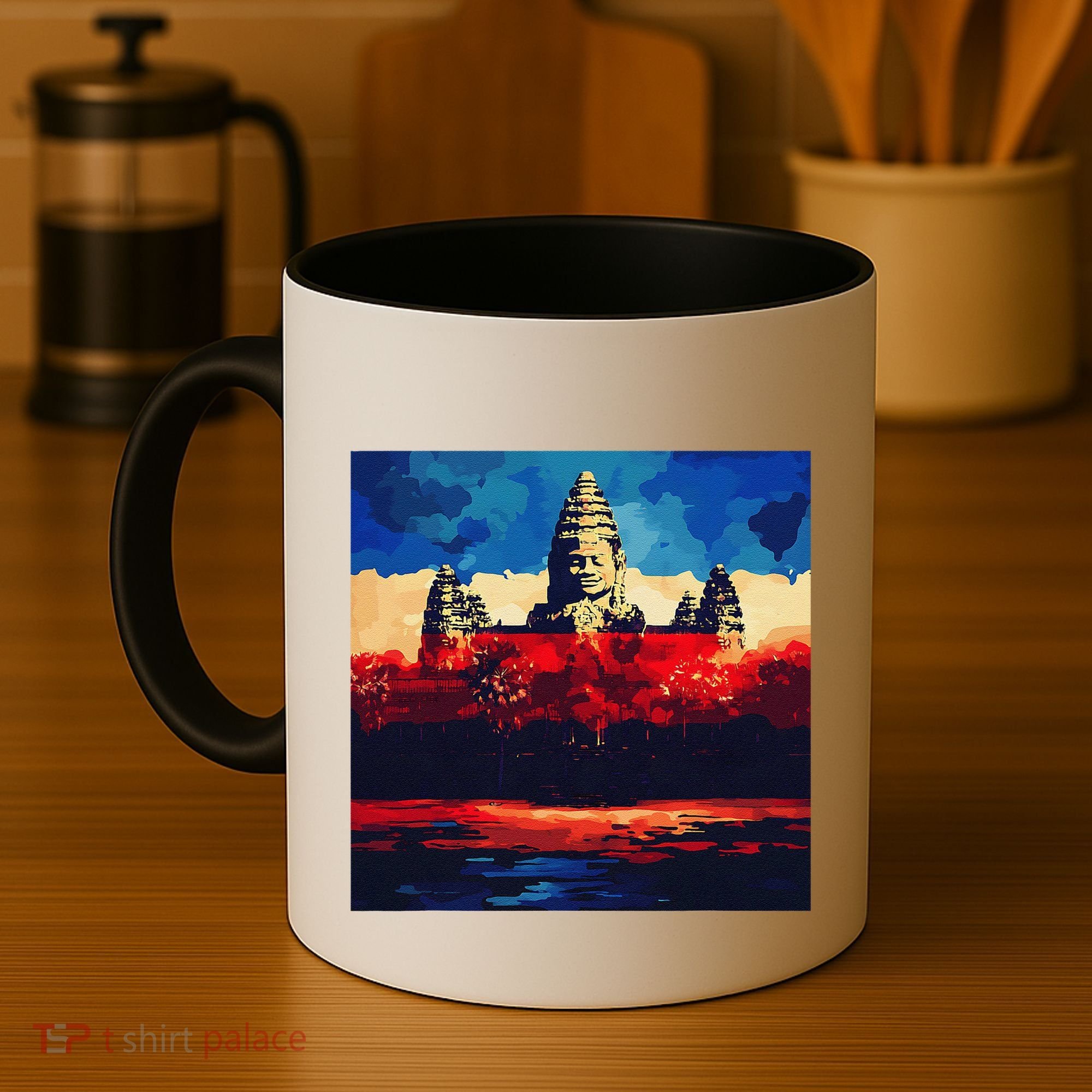 Angkor Wat Cambodia Explore Ancient Temples Coffee Mug