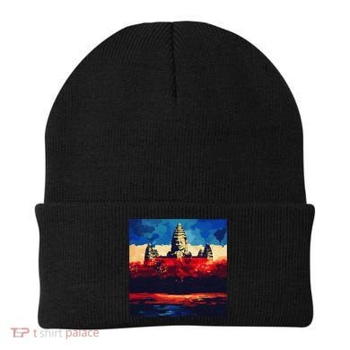 Angkor Wat Cambodia Explore Ancient Temples Beanie