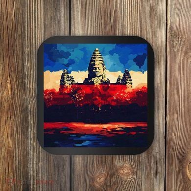 Angkor Wat Cambodia Explore Ancient Temples Coaster