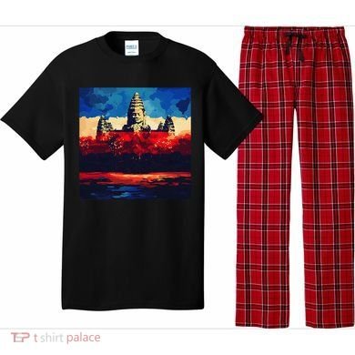 Angkor Wat Cambodia Explore Ancient Temples Pajama Set