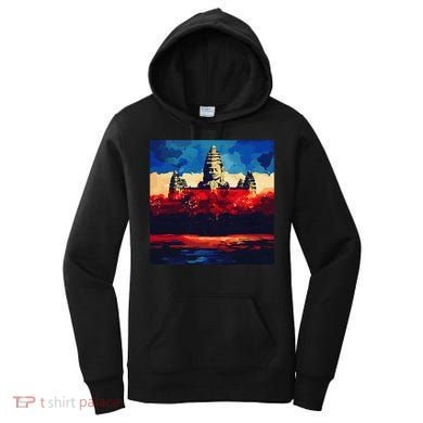 Angkor Wat Cambodia Explore Ancient Temples Women's Hoodie
