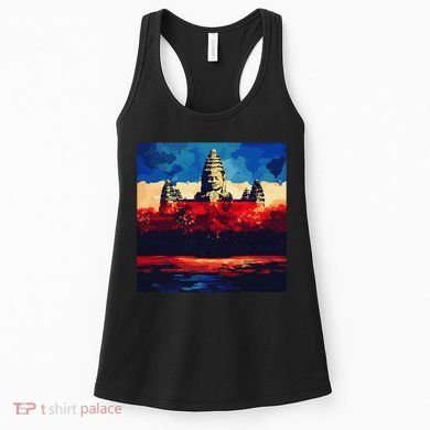 Angkor Wat Cambodia Explore Ancient Temples Women's Tank Top