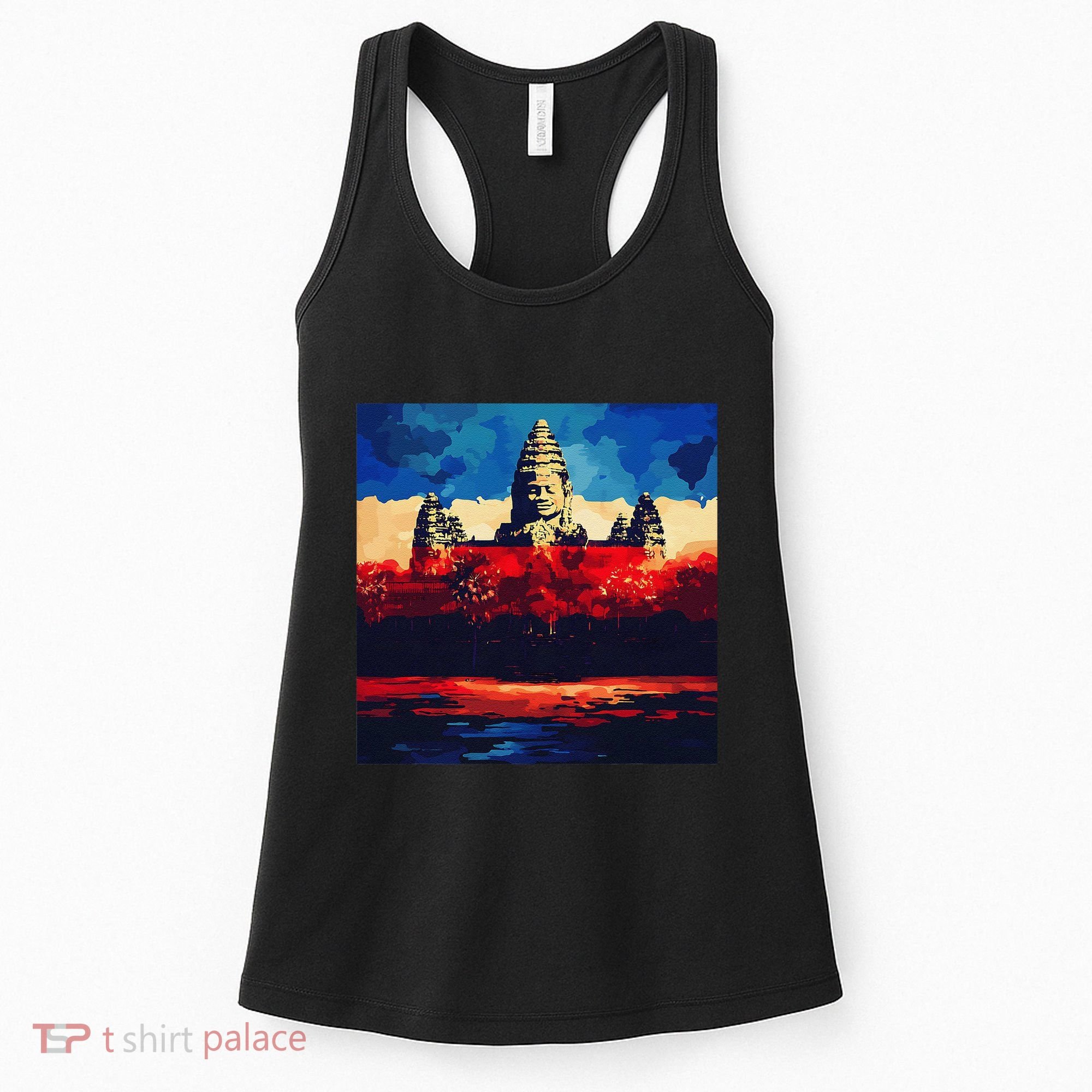 Angkor Wat Cambodia Explore Ancient Temples Women's Tank Top