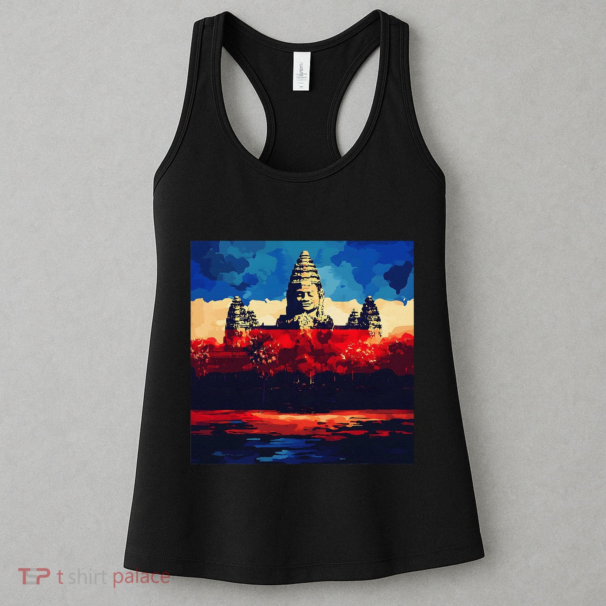 Angkor Wat Cambodia Explore Ancient Temples Women's Tank Top