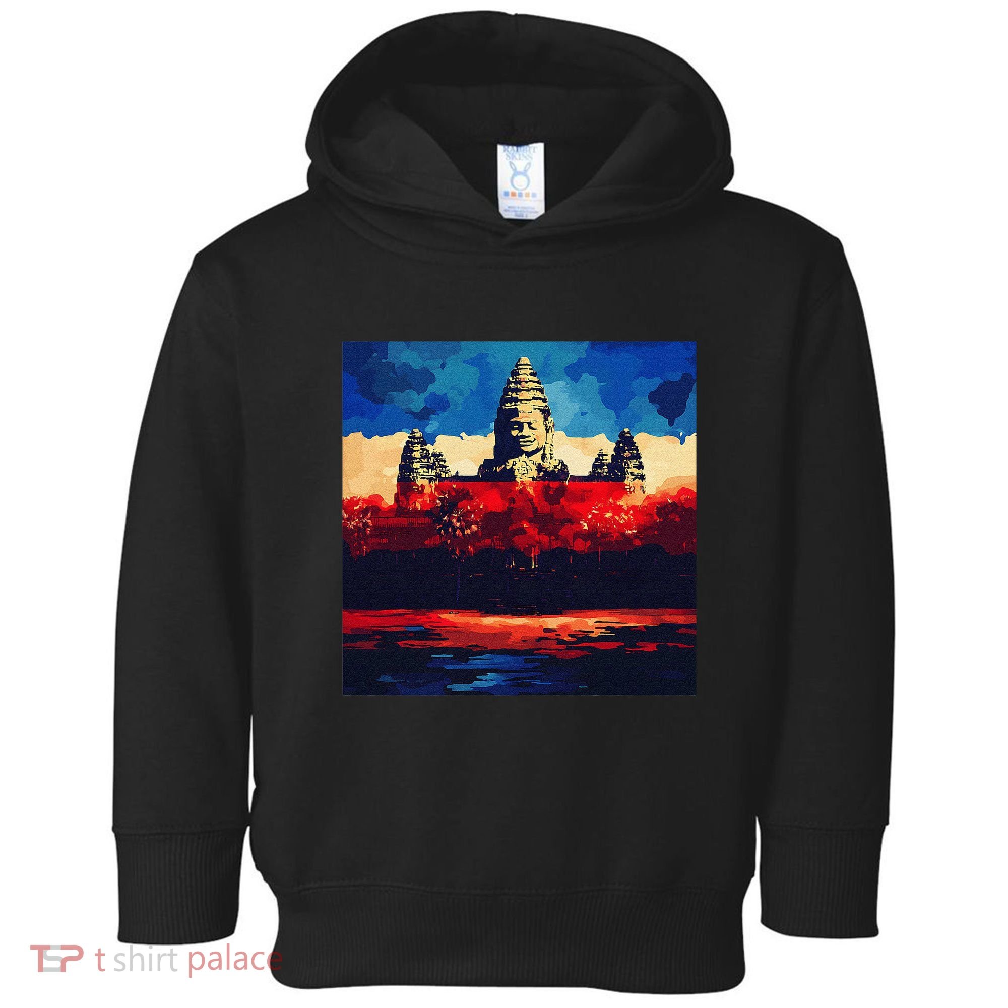 Angkor Wat Cambodia Explore Ancient Temples Toddler Hoodie