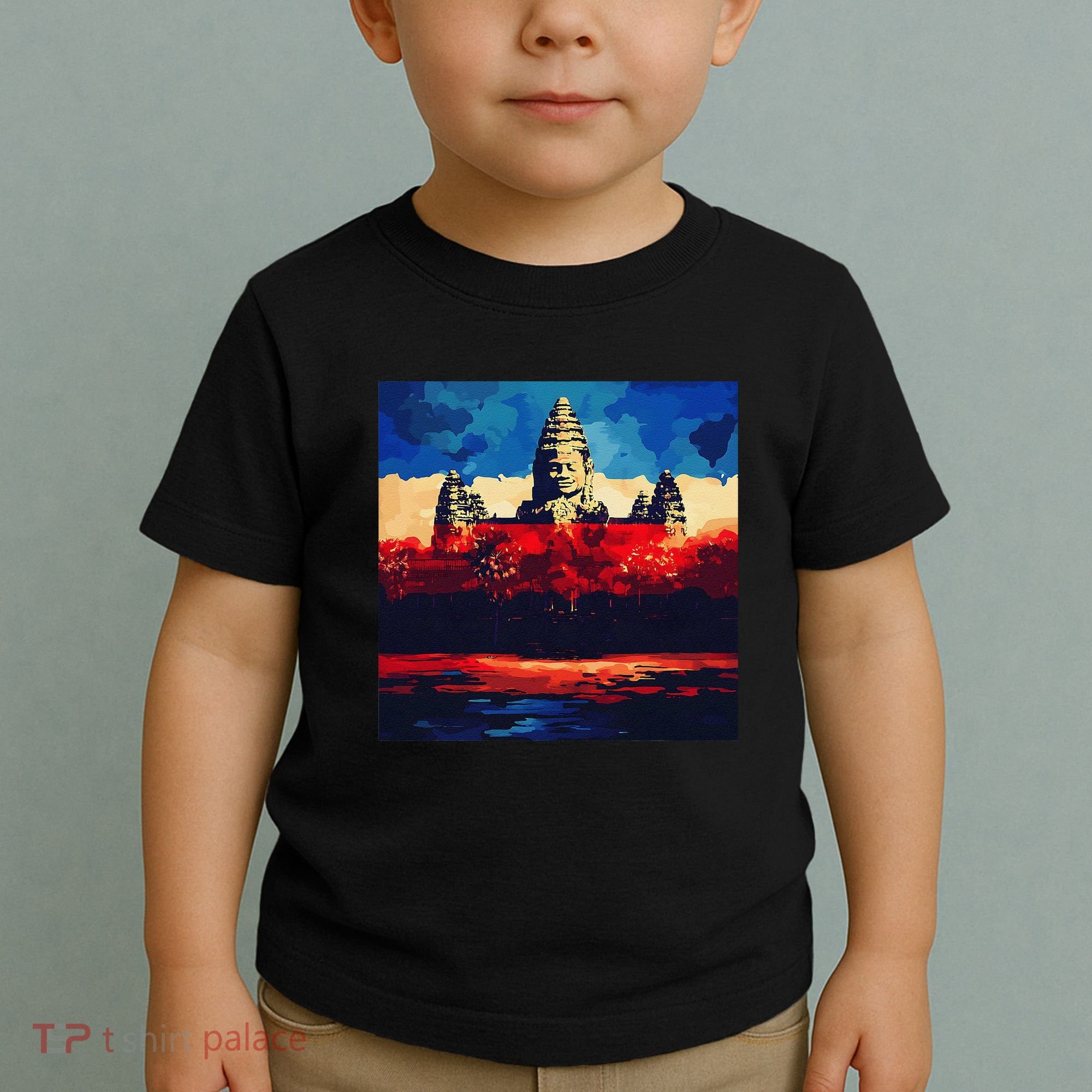 Angkor Wat Cambodia Explore Ancient Temples Toddler T-Shirt