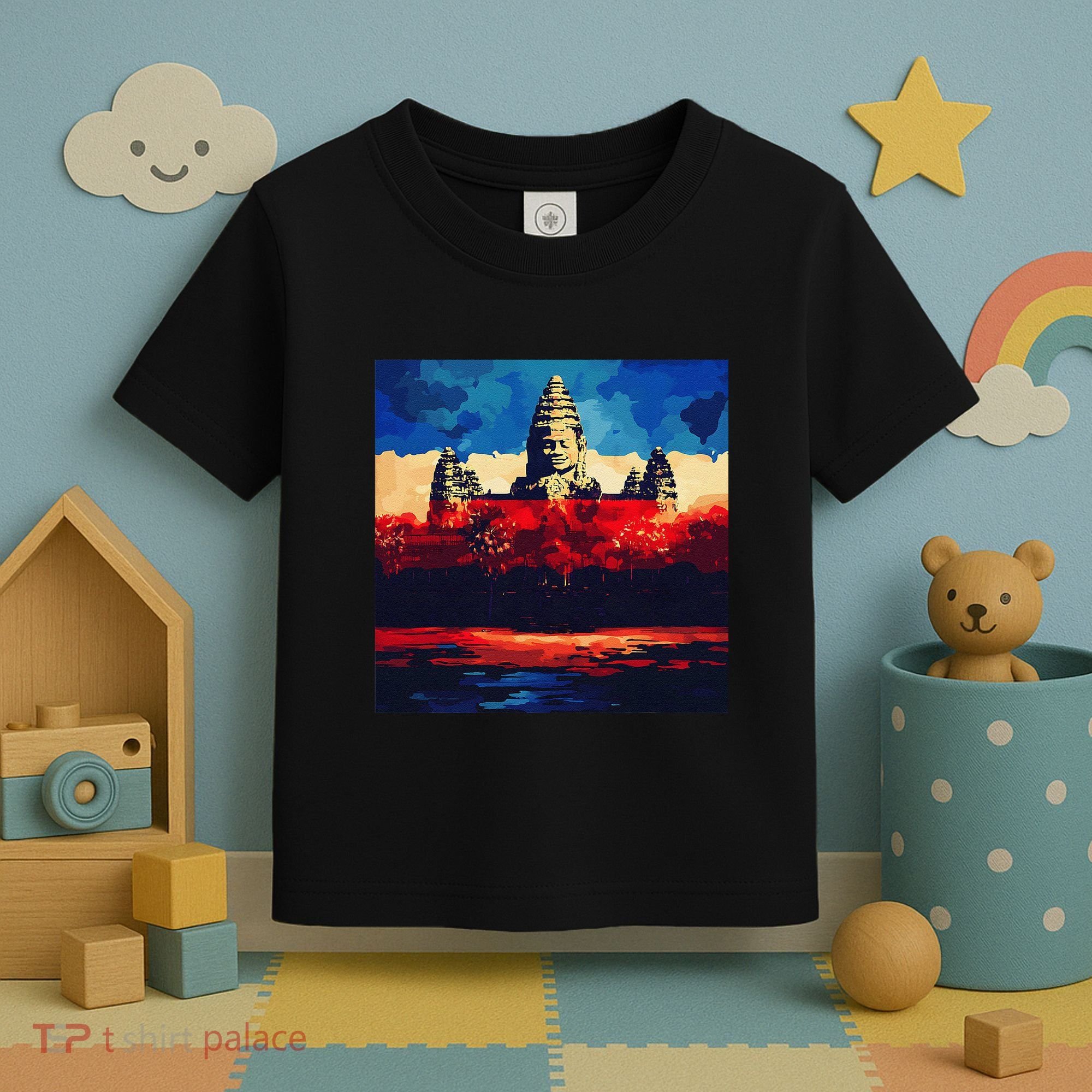 Angkor Wat Cambodia Explore Ancient Temples Toddler T-Shirt
