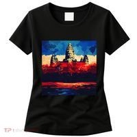 Angkor Wat Cambodia Explore Ancient Temples Women's T-Shirt thumb 0