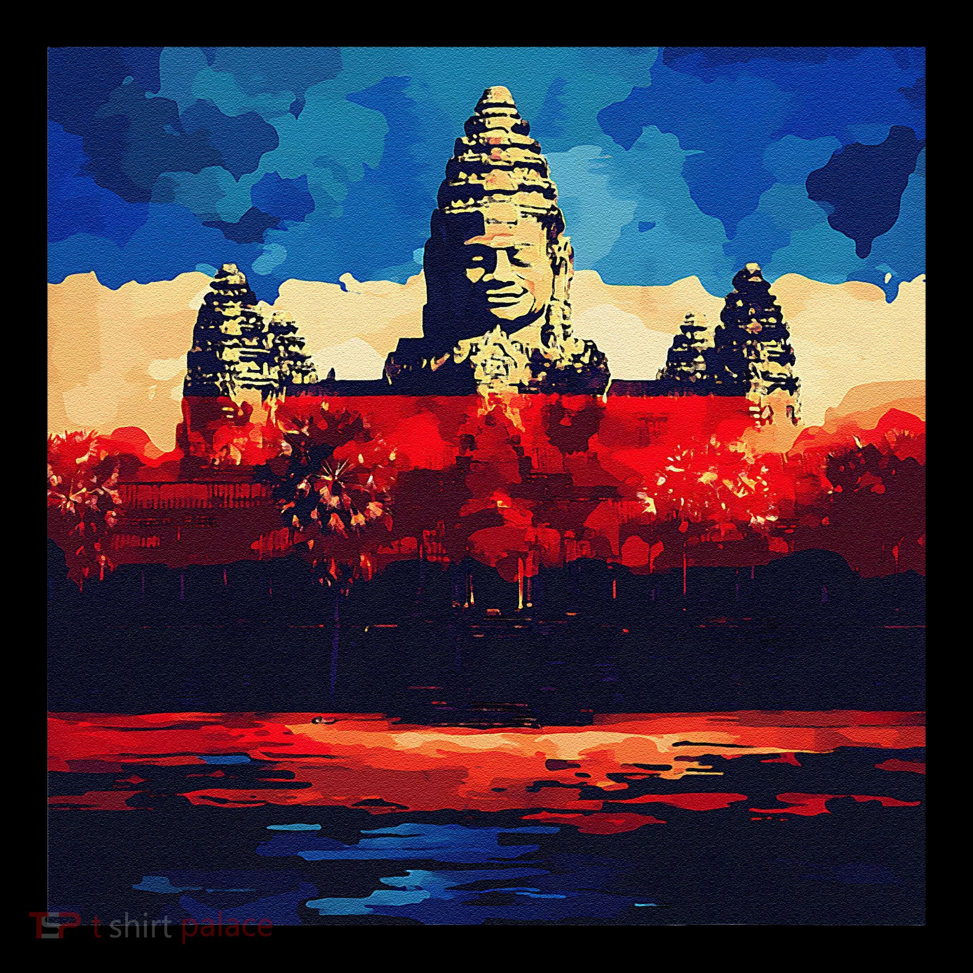 Angkor Wat Cambodia Explore Ancient Temples Kids Long Sleeve Shirt
