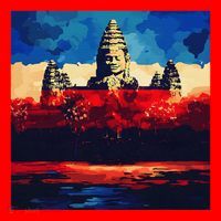 Angkor Wat Cambodia Explore Ancient Temples Santa Hat thumb 1