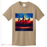 Angkor Wat Cambodia Explore Ancient Temples Kids T-Shirt thumb 0