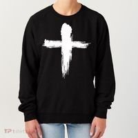 Ash Wednesday Christian Lent Cross Blessing Holy Week Gift Women's Sweatshirt thumb 0